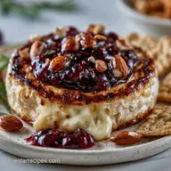 Baked Brie Appetizer Board with Jam