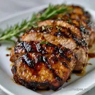 Balsamic Glazed Grilled Tenderloin for 4