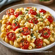 Cherry Tomato Feta Pasta for 4 Servings