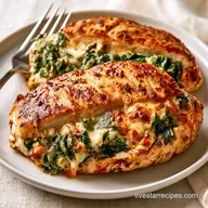 Cottage Cheese Spinach Chicken for 6
