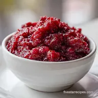 Cranberry Relish Ocean Spray Recipe: Zesty & Raw