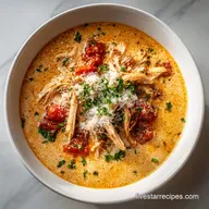 Chicken Parmesan Soup: Slow-Cooked