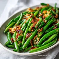 Crack Green Beans Recipe Easy Side: Glazed with Bacon in 35 Minutes