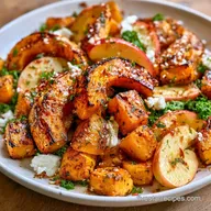 Fall Harvest Salad with Goat Cheese and Butternut Squash
