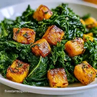 Fall Kale Salad with Butternut Squash