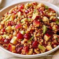 Fall Wheat Berry Salad with Apples and Celery