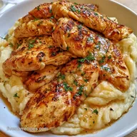 Garlic Mashed Potato Chicken in 40 Minutes