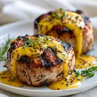Grilled Tenderloin with Mustard Sauce in 40 Minutes