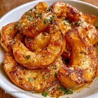 Herb Roasted Acorn Squash with Parmesan