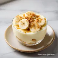 Banana Pudding Recipe for 10 Servings with Silky Vanilla Custard