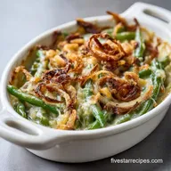 Green Bean Casserole with Fresh Green Beans in 45 Minutes