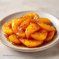 Honey Spiced Peaches for 4 Pints
