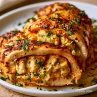 Healthy Loaded Potato Stuffed Chicken Breast