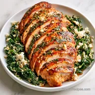 Baked Stuffed Chicken Thighs with Feta