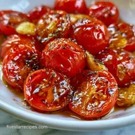 Oven Roasted Cherry Tomatoes in 25 Minutes