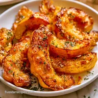 Parmesan Roasted Acorn Squash in 35 Min