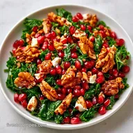 Pomegranate Kale Salad in 15 Minutes