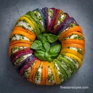 Vegetable Crudite Board for 8 Servings