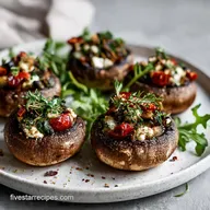 Stuffed Mushrooms Recipe: Sausage and Crispy Top