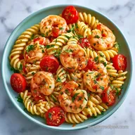 Shrimp Cherry Tomato Pasta in 30 Minutes