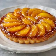 Peach Tart with Puff Pastry