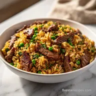 Easy Steak Fried Rice: Tender and Savory