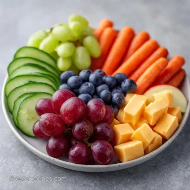 After School Snack Platter in 15 Minutes Recipe Card