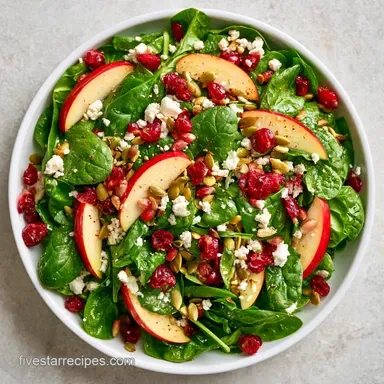 Apple Pumpkin Seed Salad in 20 Minutes Recipe Card