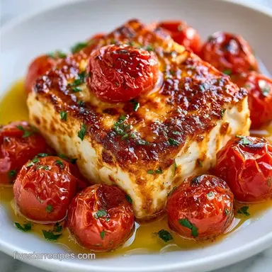 Baked Feta and Cherry Tomatoes: 40 Min