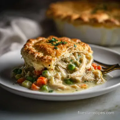 Bisquick Chicken Pot Pie Recipe for 6 Servings