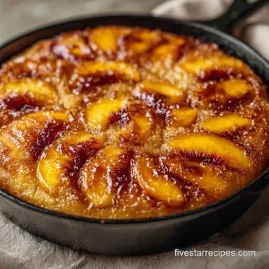 Peach Cobbler with Fresh Peaches