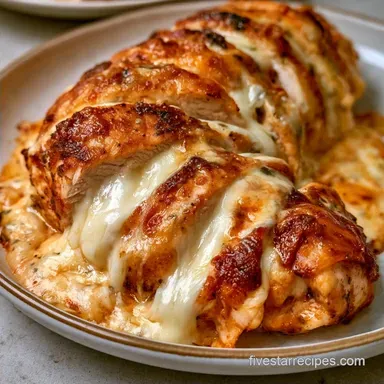 Cheese Stuffed Chicken for 4 Servings