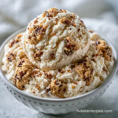 Classic Cookie Dough Ice Cream: Creamy Recipe Card