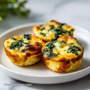 Cottage Cheese Egg Bites for Meal Prep Recipe Card