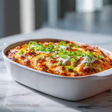 Chicken Enchilada Dip Recipe: Creamy Appetizer in 35 Minutes Recipe Card