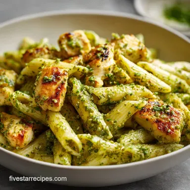 Chicken Pesto Pasta in 30 Minutes