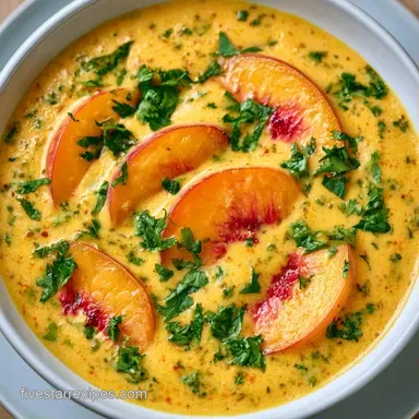 Peach Curry Recipe in 30 Minutes Recipe Card
