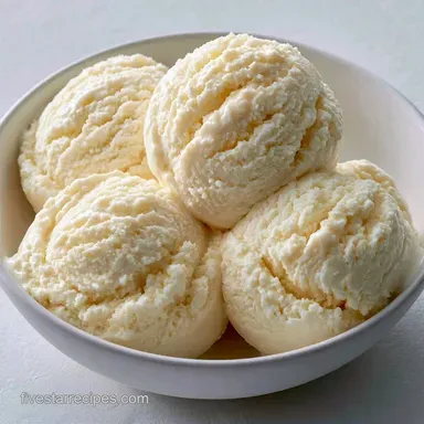 Creamy Ice Cream with Condensed Milk