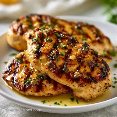 Easy Grilled Chicken Dinner for 4 Recipe Card