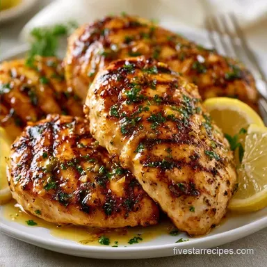 Easy Grilled Chicken Dinner for 4