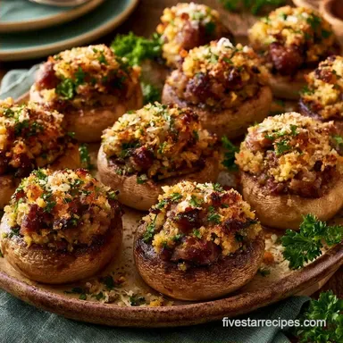Easy Stuffed Mushroom Recipes for Appetizers