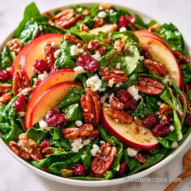 Fall Feta Salad in 15 Minutes Recipe Card