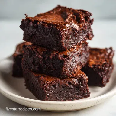 Sweet Potato Brownies: Fudgy and Flourless in 45 Minutes Recipe Card