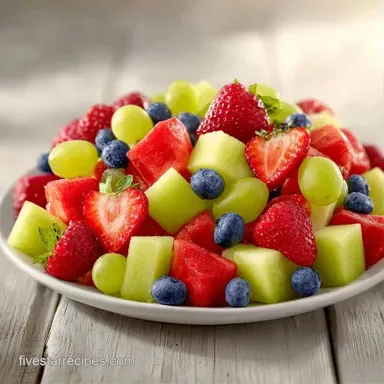 Fresh Fruit Grazing Platter in 30 Minutes Recipe Card