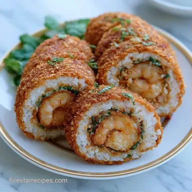 Fried Shrimp Rice Rolls in 25 Minutes Recipe Card
