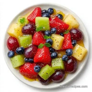Fruit and Honey Dessert Board for 8