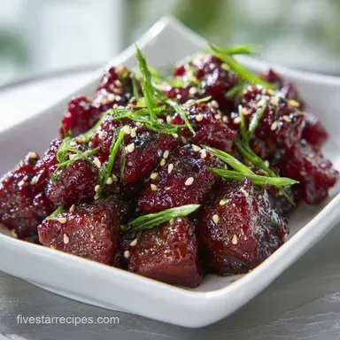 General Tso's Chicken in 35 Minutes Recipe Card