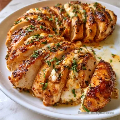 Chicken Stuffed with Goats Cheese for 4 Recipe Card