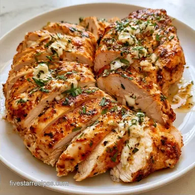 Chicken Stuffed with Goats Cheese for 4