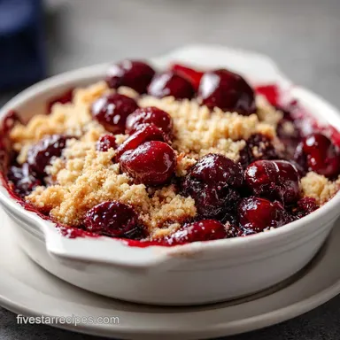 Cherry Crisp Recipe: 65-Minute Dessert